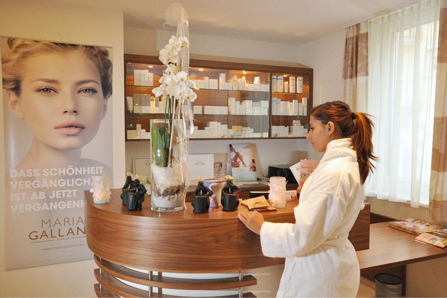 Eingangsbereich Wellness-Stuben